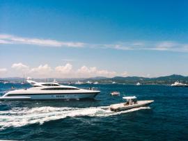 eros yacht below deck