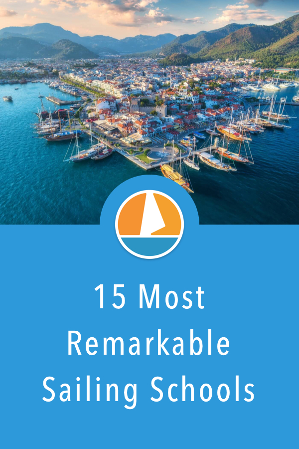 Pinterest image for The 15 Most Remarkable Sailing Schools in the World
