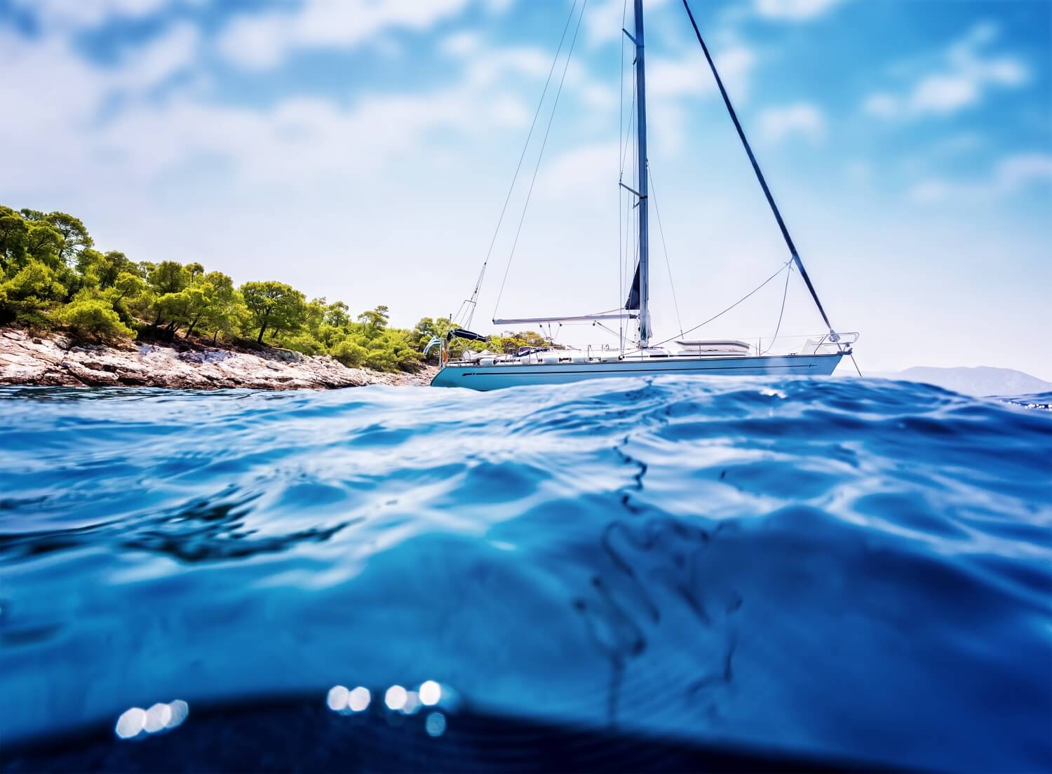 yacht hull shapes