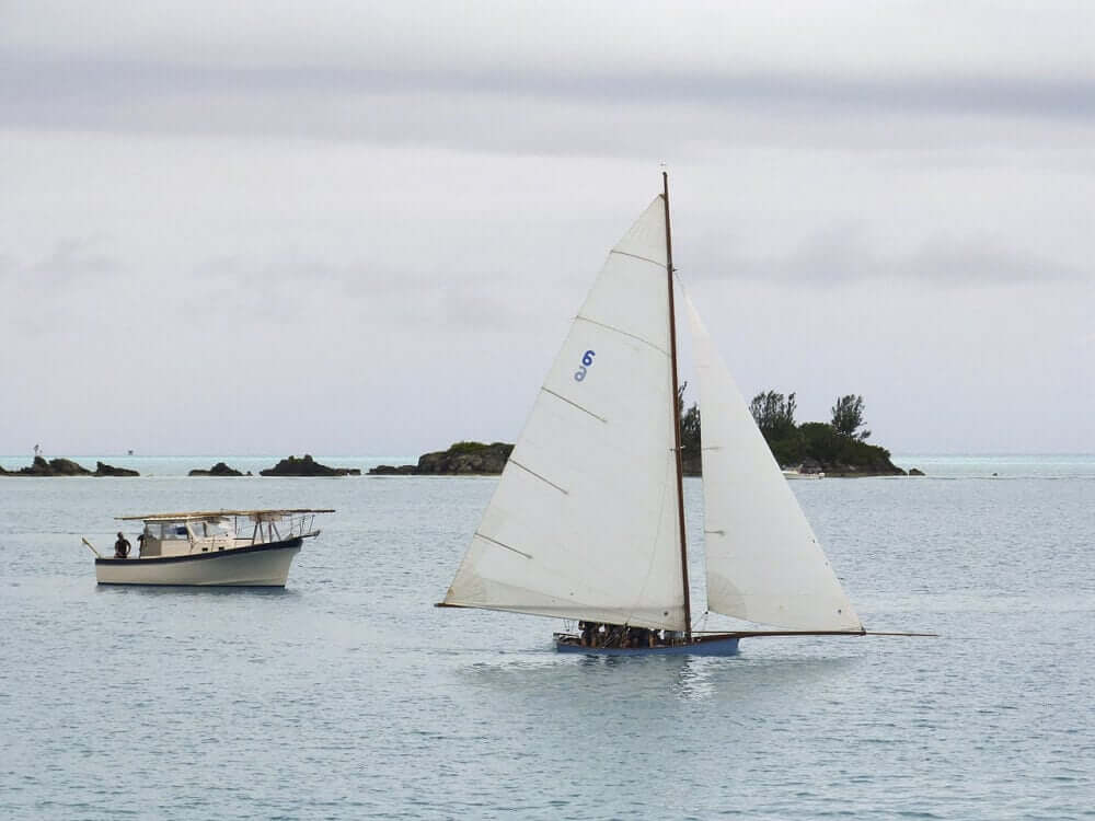 spinnaker on sailboat