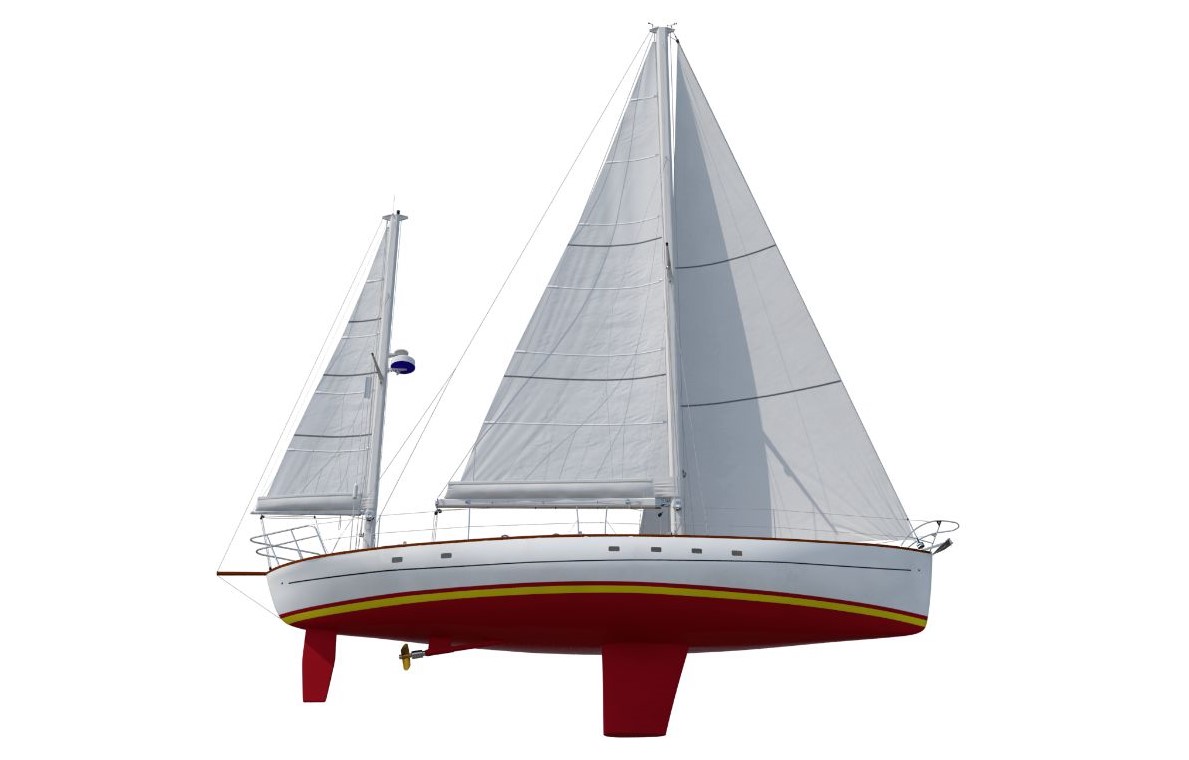 modern full keel sailboats