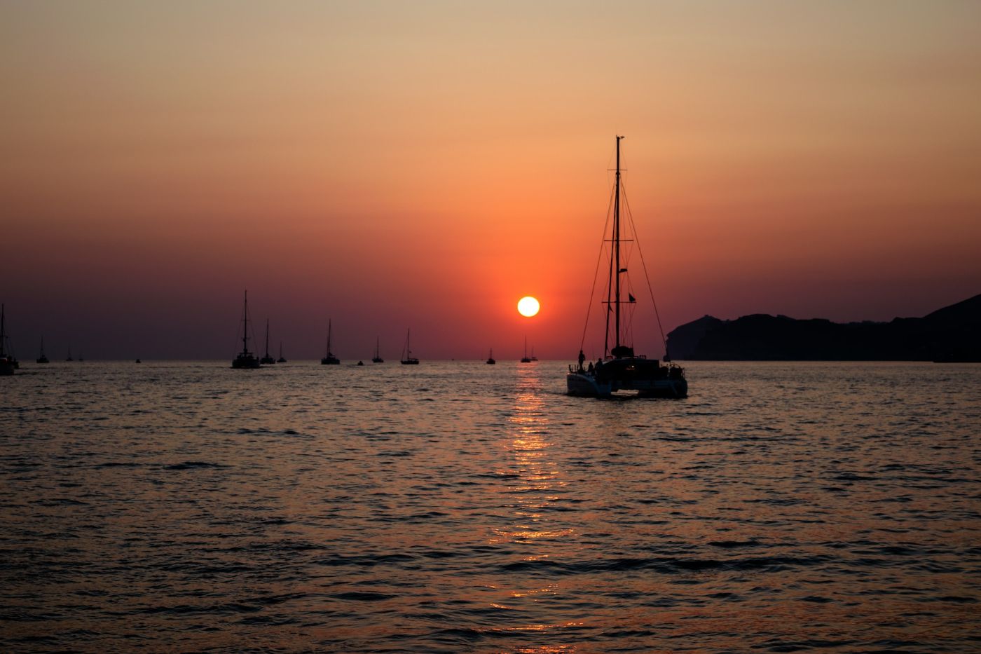 catamaran with sleeping quarters