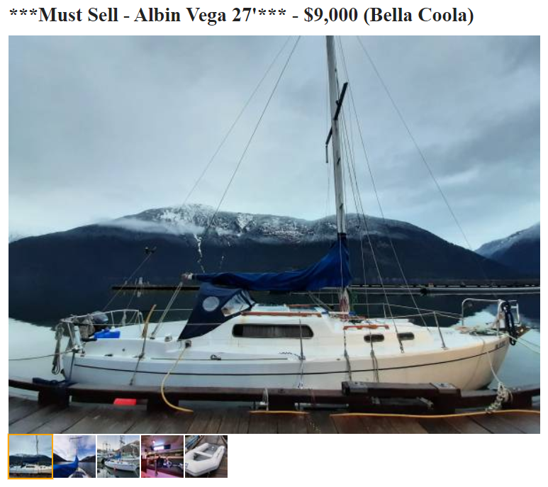 living on a 25 foot sailboat