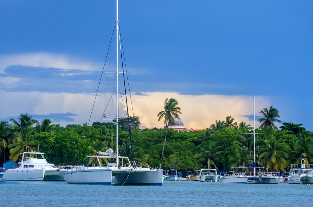 boat cruise in the caribbean