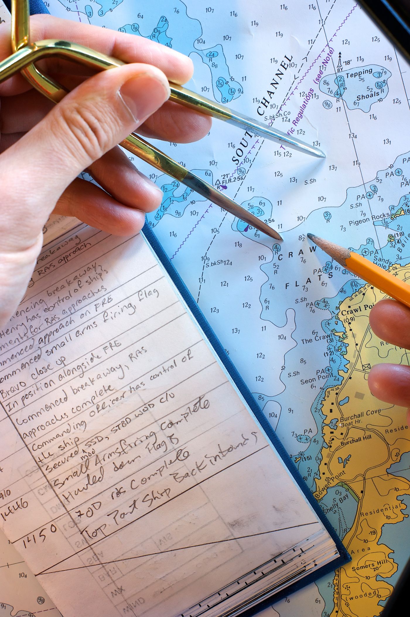 How To Plot a Course on a Chart (Illustrated Guide) Improve Sailing