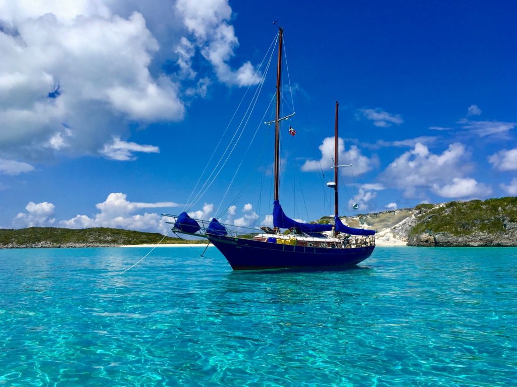 ketch rigged sailboats