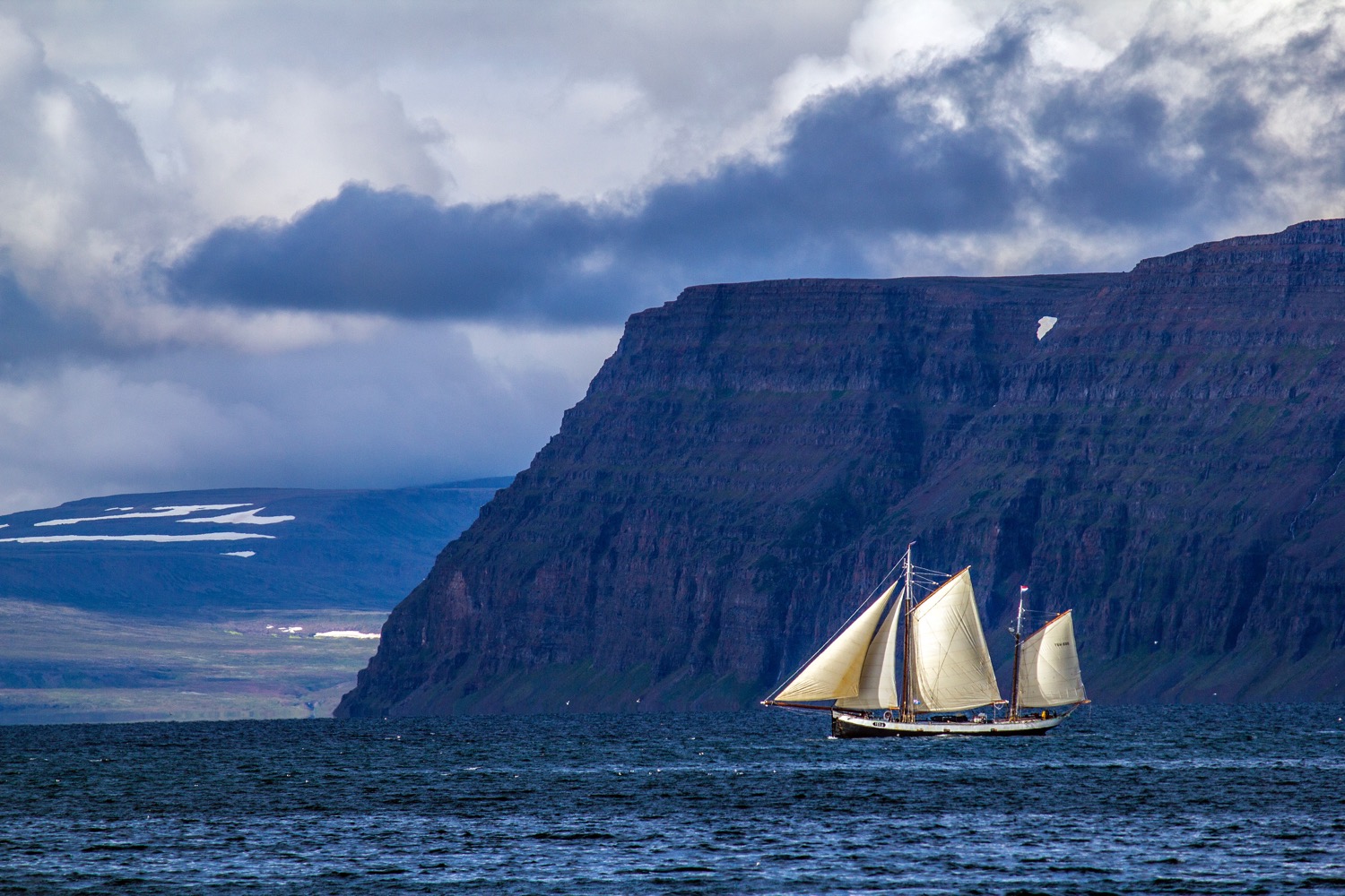 modern ketch sailboat