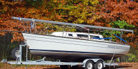 sailboat trailer keel