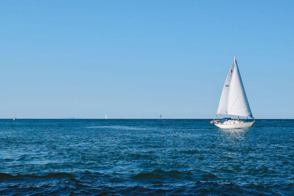 twin keel aluminum sailboat