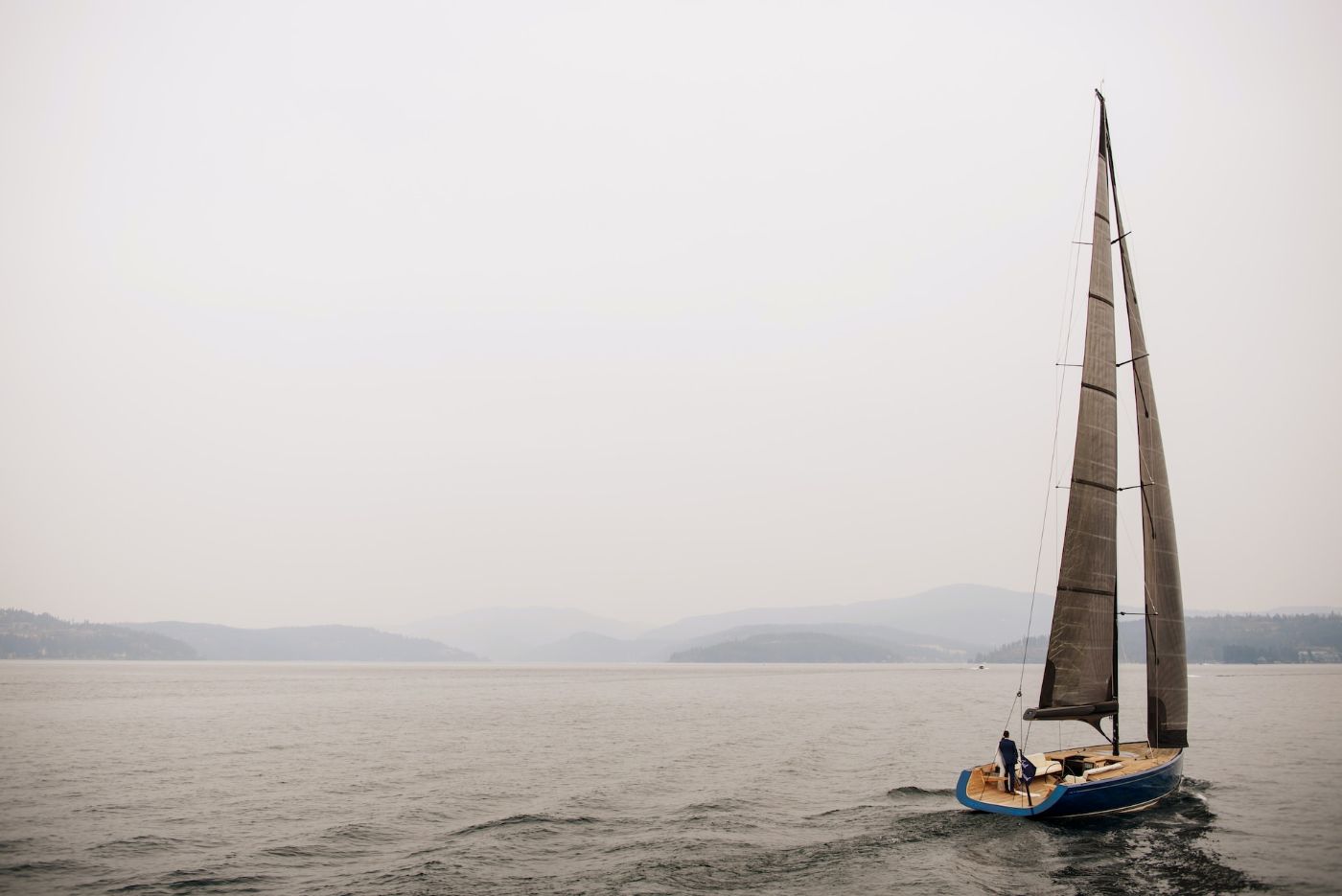 smallest sail on a sailboat