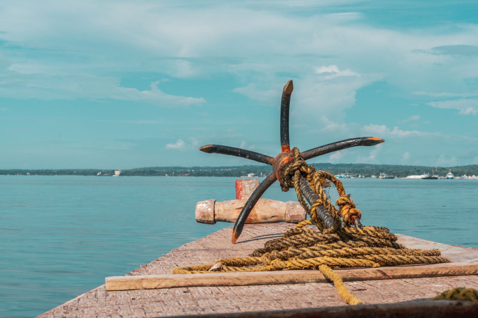 sailboat anchor sail