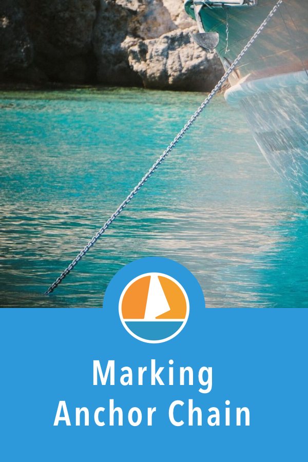 Pinterest image for How To Mark & Measure Anchor Chain & Rode (3 Ways)