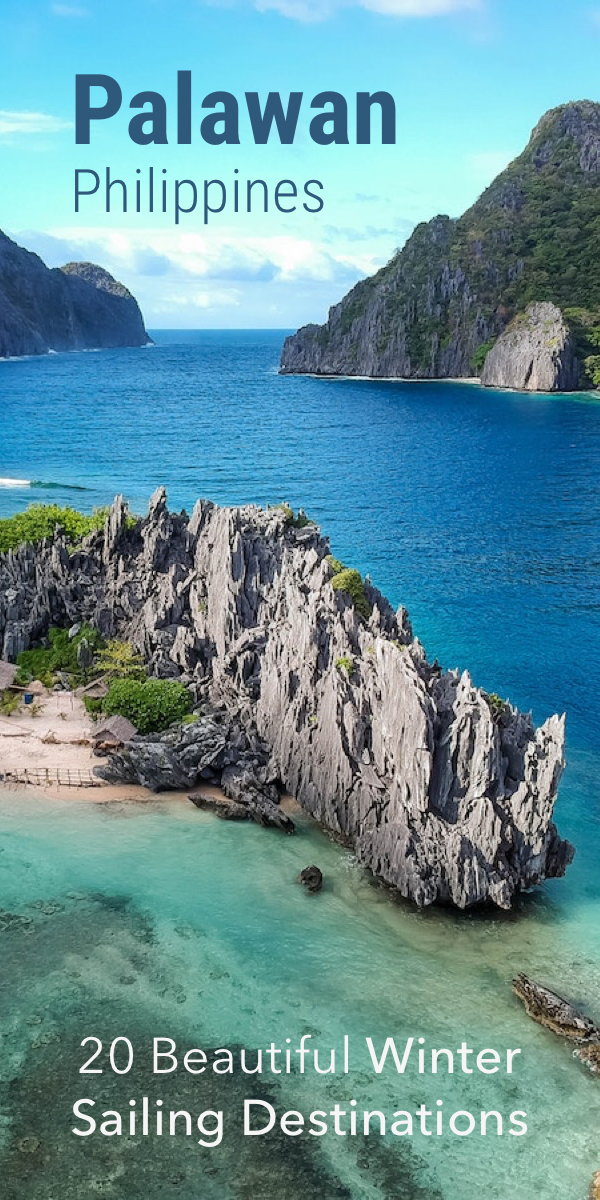 Pinterest image for 22 Beautiful Sailing Destinations for This Winter