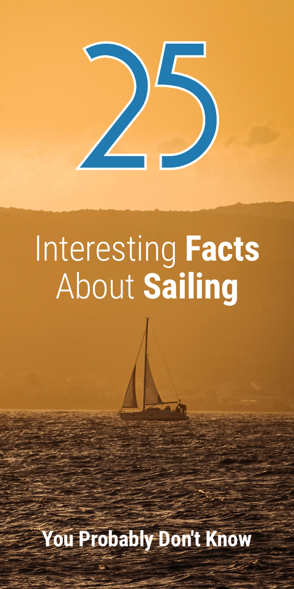 Pinterest image for 25 Interesting Facts About Sailing You Probably Don't Know
