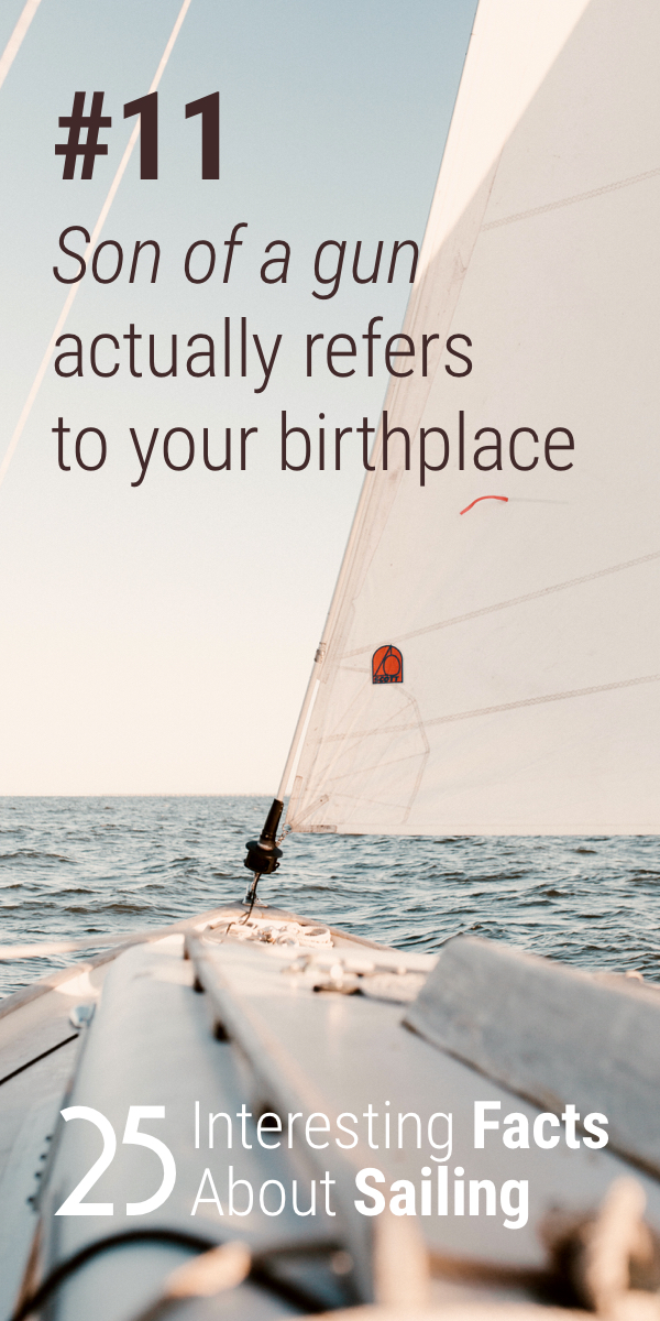 Pinterest image for 25 Interesting Facts About Sailing You Probably Don't Know